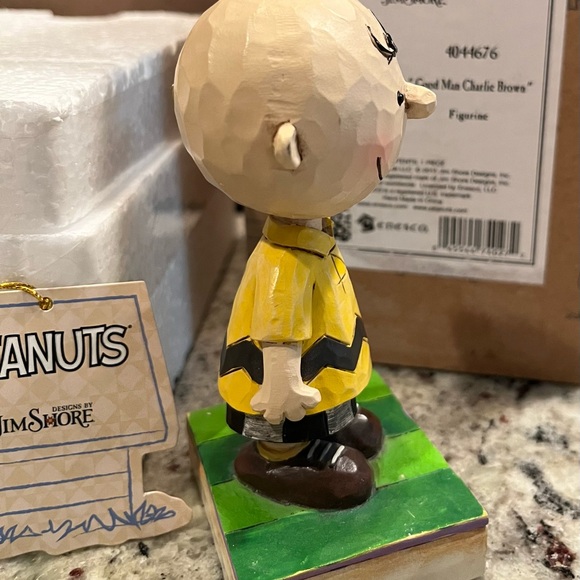 3 Jim Shore Peanuts Figures -box/foam/tag included - Picture 13 of 16